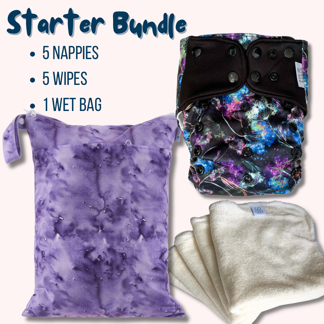 Cloth Nappy Starter Bundle