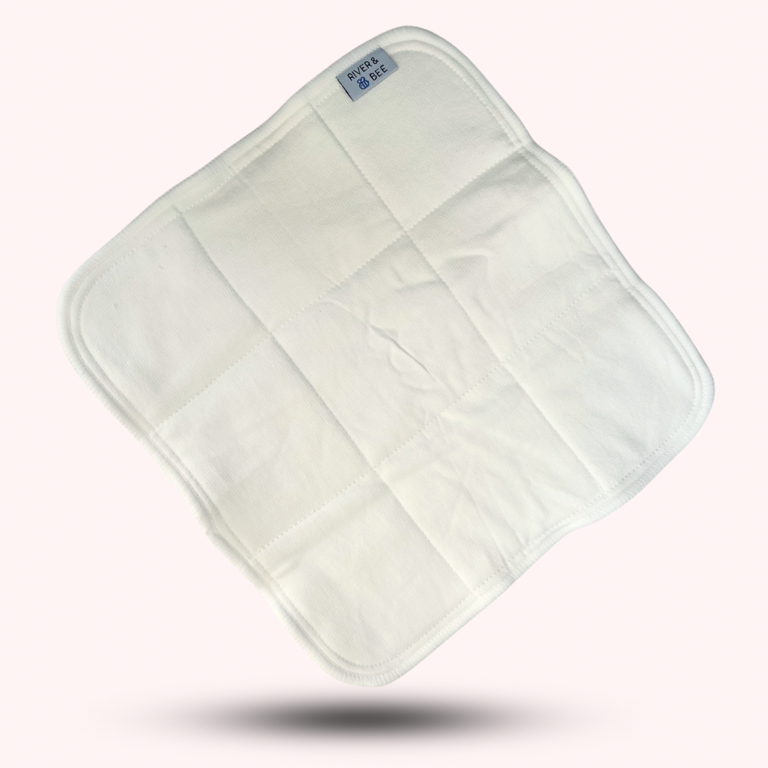 Bamboo Cotton Multifold Insert - Designed in the UK – River & Bee UK