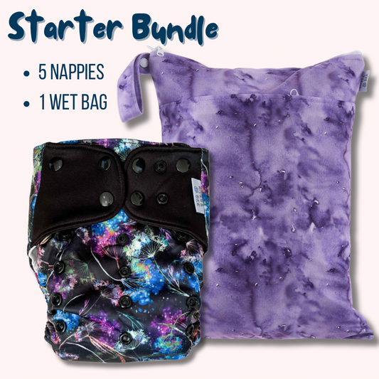 Reusable Nappy Starter Bundle